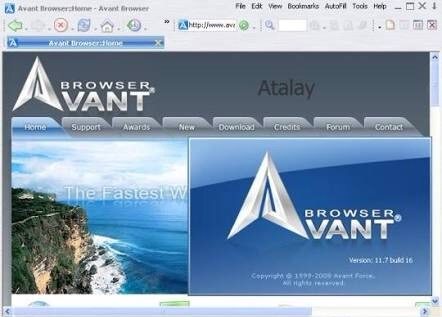 avant browser for windows 10