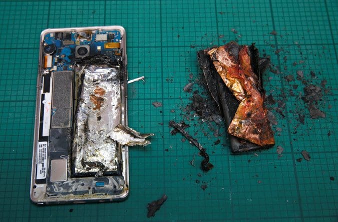 samsung note 7 explosion case study