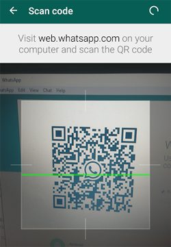 whatsapp web desktop site on mobile